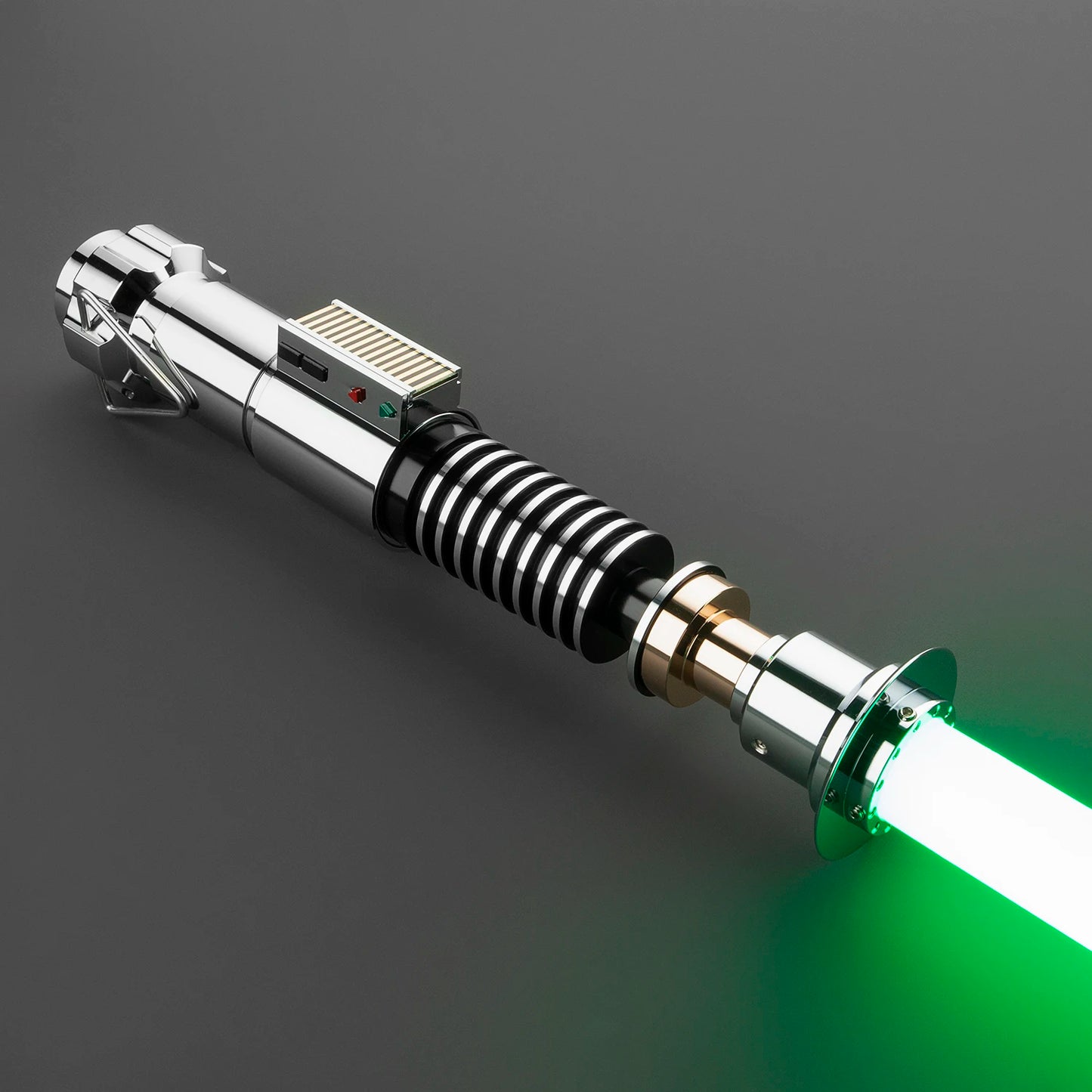 Luke Skywalker Episode VIII Lightsaber - Heavy Dueling Xeno Pixel Saber with Metal Hilt, 34 Sound Fonts, and Sensitive Smooth Swing Feature